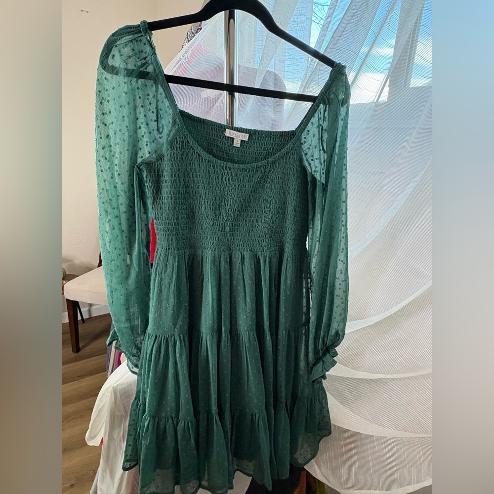 Emerald Green Dress Medium